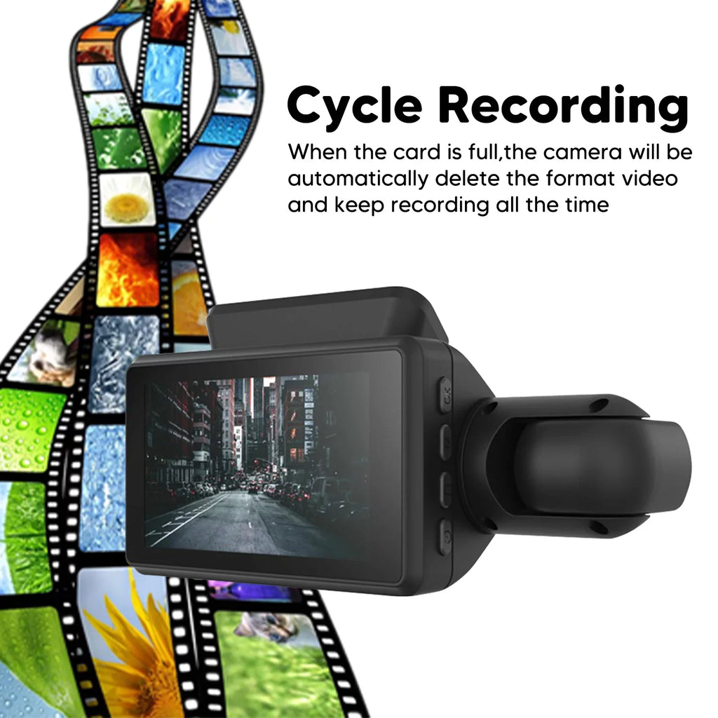 Dash Cam Front and Inside for Car, Dual Dash Cam W/32GB TF Card, HD 1080P Car Camera Dual Lens, Wide Angel DVR Car Parking Driving Recorder Night Vision Loop Recording G-Sensor