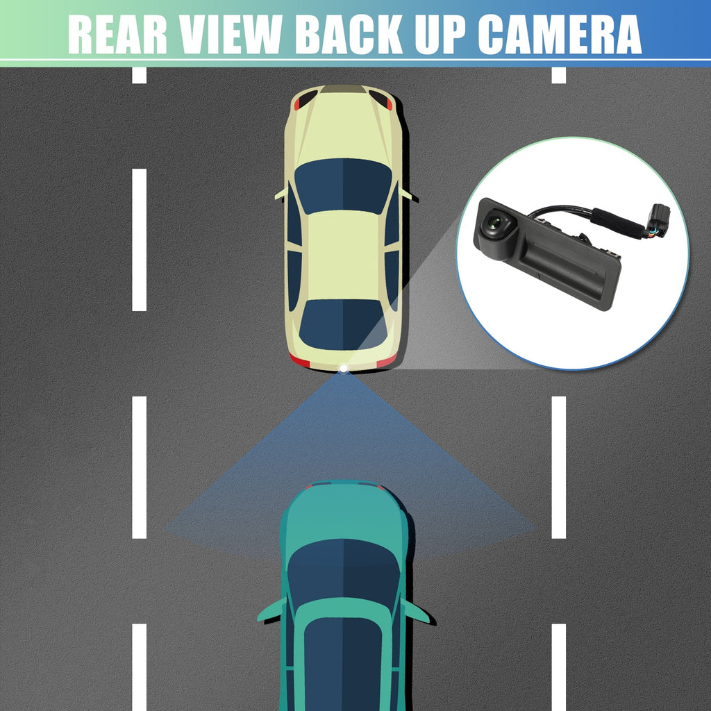 Unique Bargains Rear View Back Up Camera Rear Park Assist Reverse Camera 95760B1100