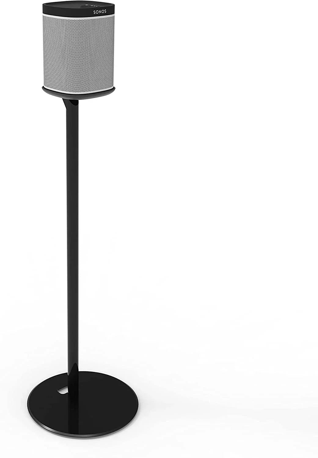 Eximus Fixed Height Speaker Floor Stand for Sonos One and Sonos One SL and Sonos Play:1 - Cable Management Built In -