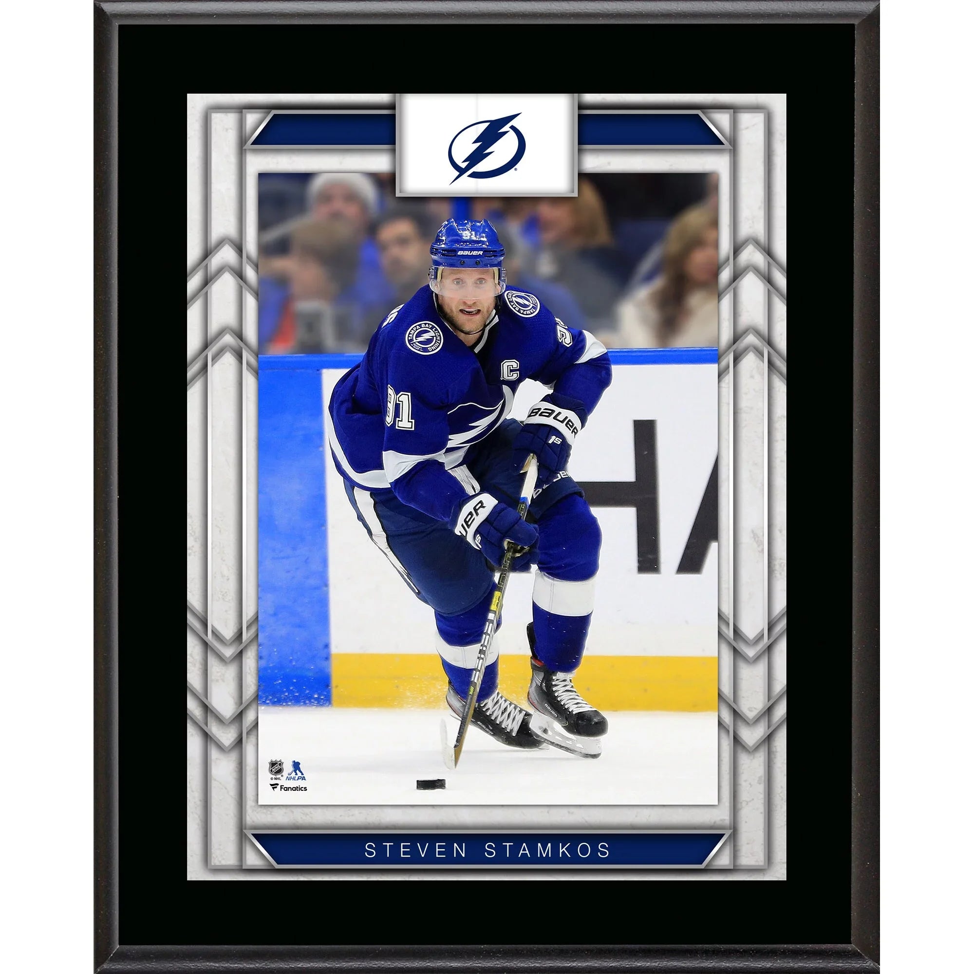 Steven Stamkos Tampa Bay Lightning 10.5" x 13" Sublimated Player Plaque