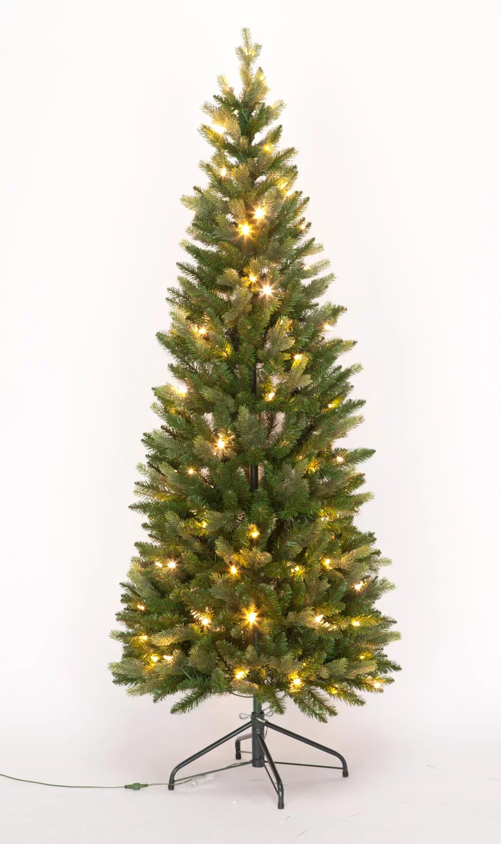 Holiday Peak 6-Foot Pre-Lit Fraiser-Like Christmas Tree, Color Changing Multi Colored and White LED Lights