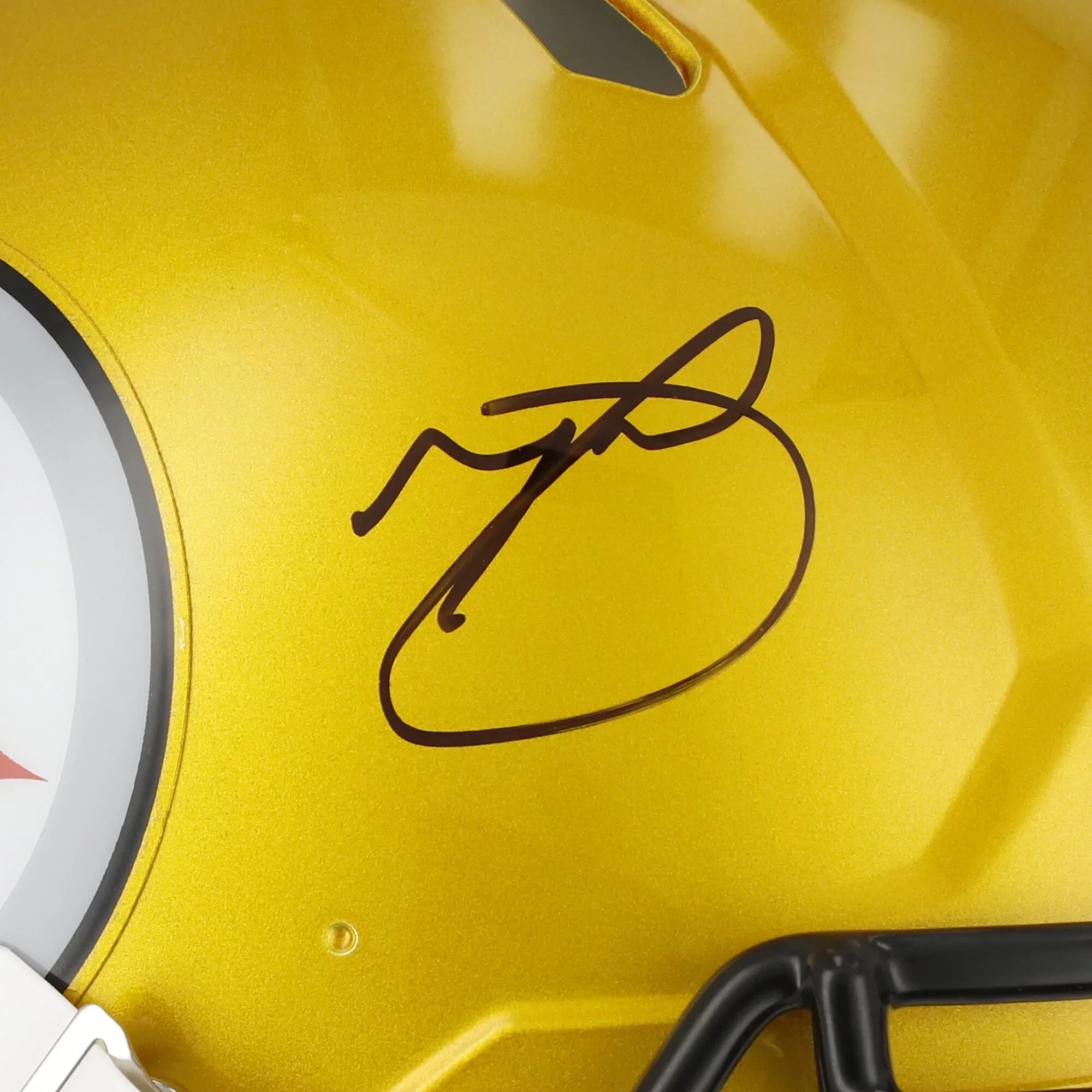 Minkah Fitzpatrick Pittsburgh Steelers Autographed Riddell Flash Speed Authentic Helmet