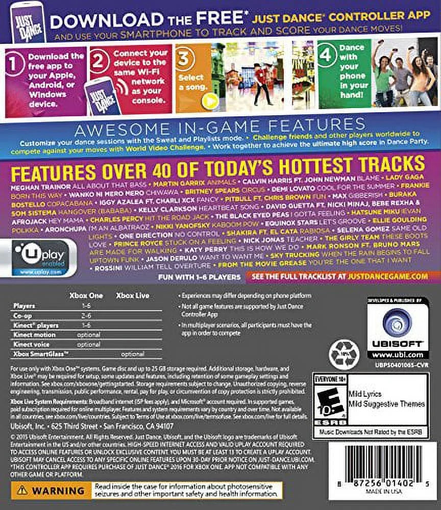 Just Dance 2016 - Xbox One