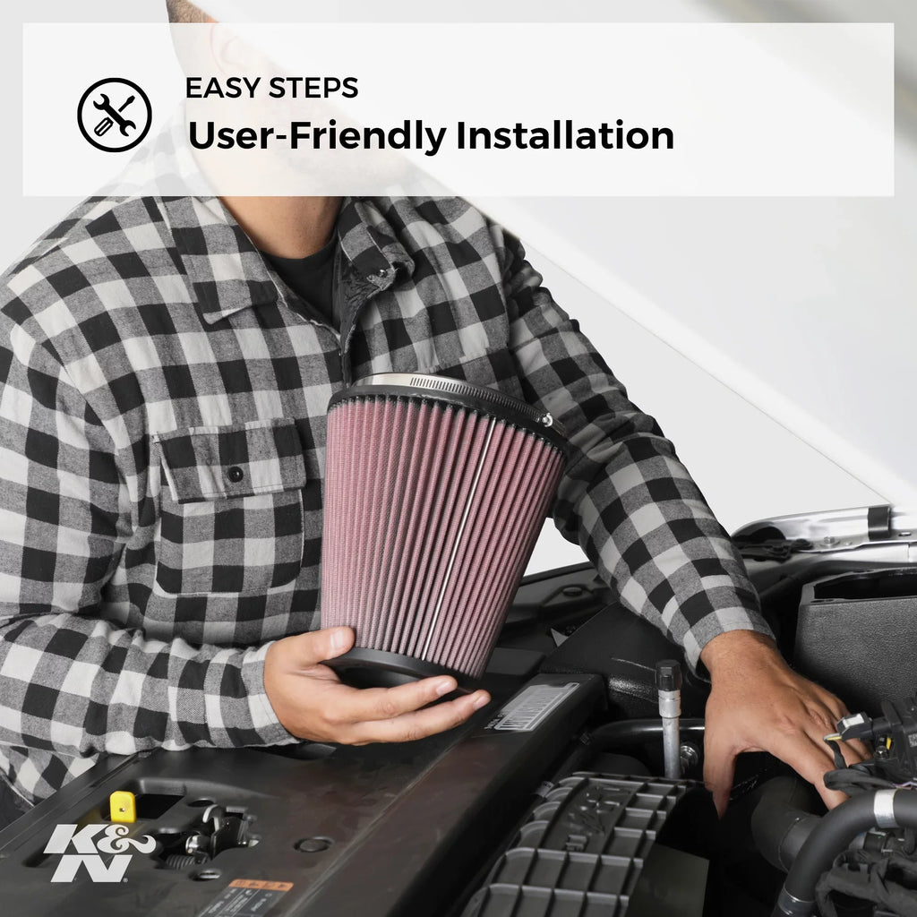 K&N Engine Air Filter: High Performance, Premium, Washable, Industrial Replacement Filter, Heavy Duty: 38-2031S