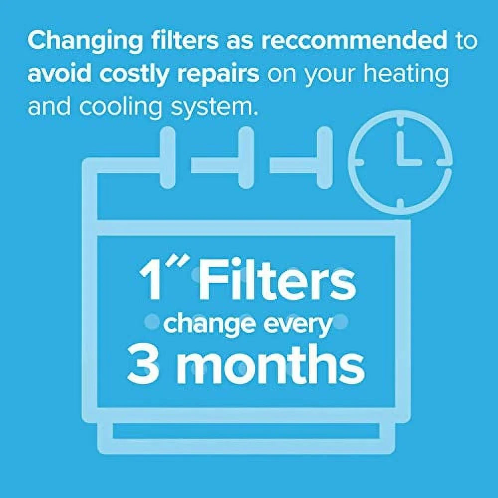 Filtrete 18x20x1, AC Furnace Air Filter, MPR 1000, Micro Allergen Defense, 6-Pack (exact dimensions 17.81 x 19.81 x 0.81)