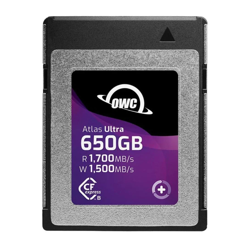 OWC 650GB Atlas Ultra CFExpress 2.0 Type B Card with Atlas Dual CFExpress with SD Card Reader/Writer