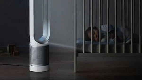 Restored Dyson TP02 Pure Cool Link Connected Tower Air Purifier Fan (Refurbished)