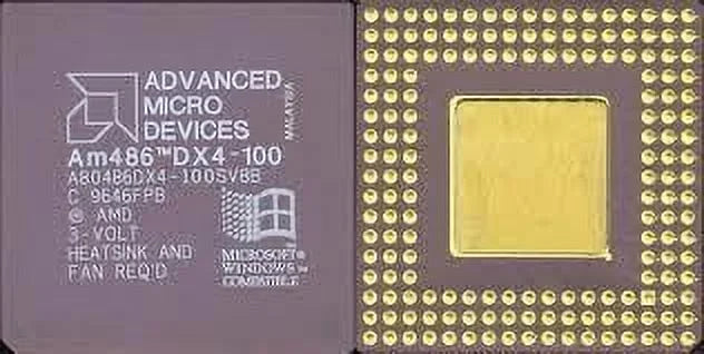 CPU, AM486TM DX4-100 C 9604GPB AMD 3VOLT