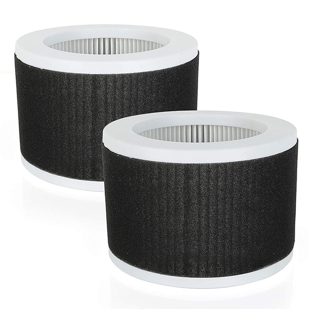 3-In-1 True Filter Replacement Mooka Koios Desktop Air Purifier Epi810 2Pcs