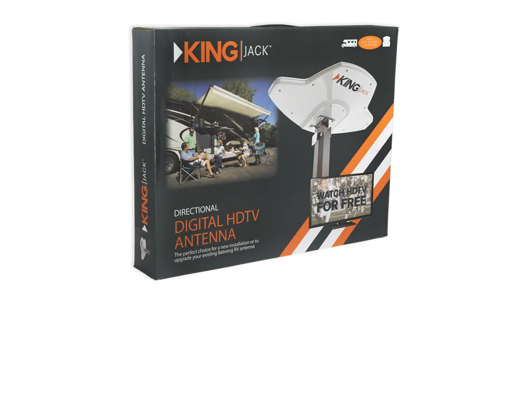 King Jack OA8300 White Replacement RV Antenna Head