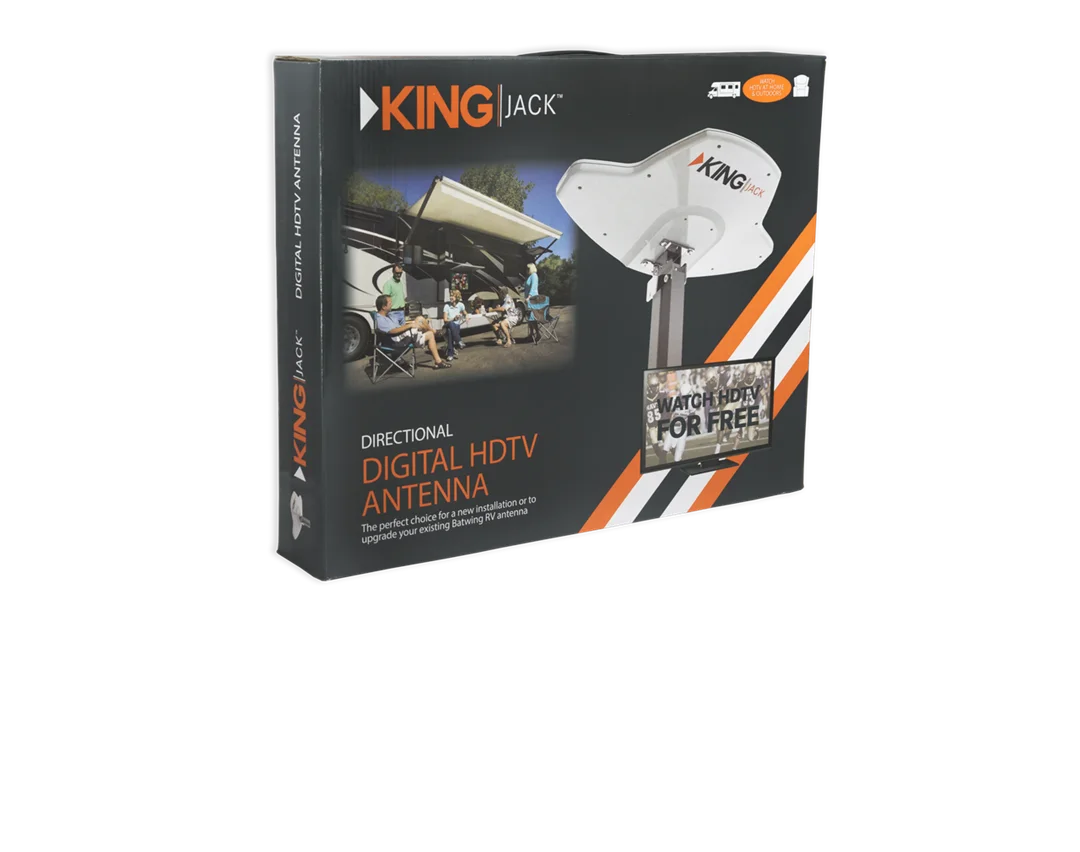 King Jack OA8300 White Replacement RV Antenna Head