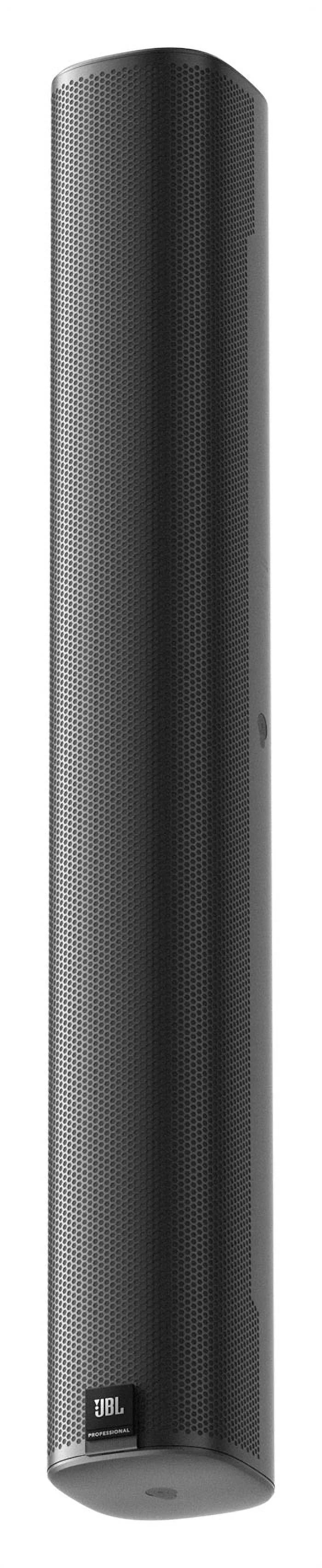 (4) JBL COL600-BK 24" Black 70V Commercial Column Wall Mount Array Speakers+Amp