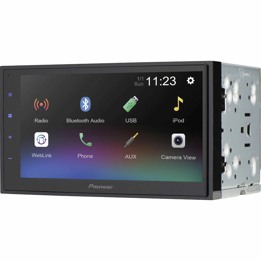 Pioneer 6.8 inch Capacitive Touchdisplay Amazon Alexa, Back-up Camera Ready - Digital Media Receiver - Black