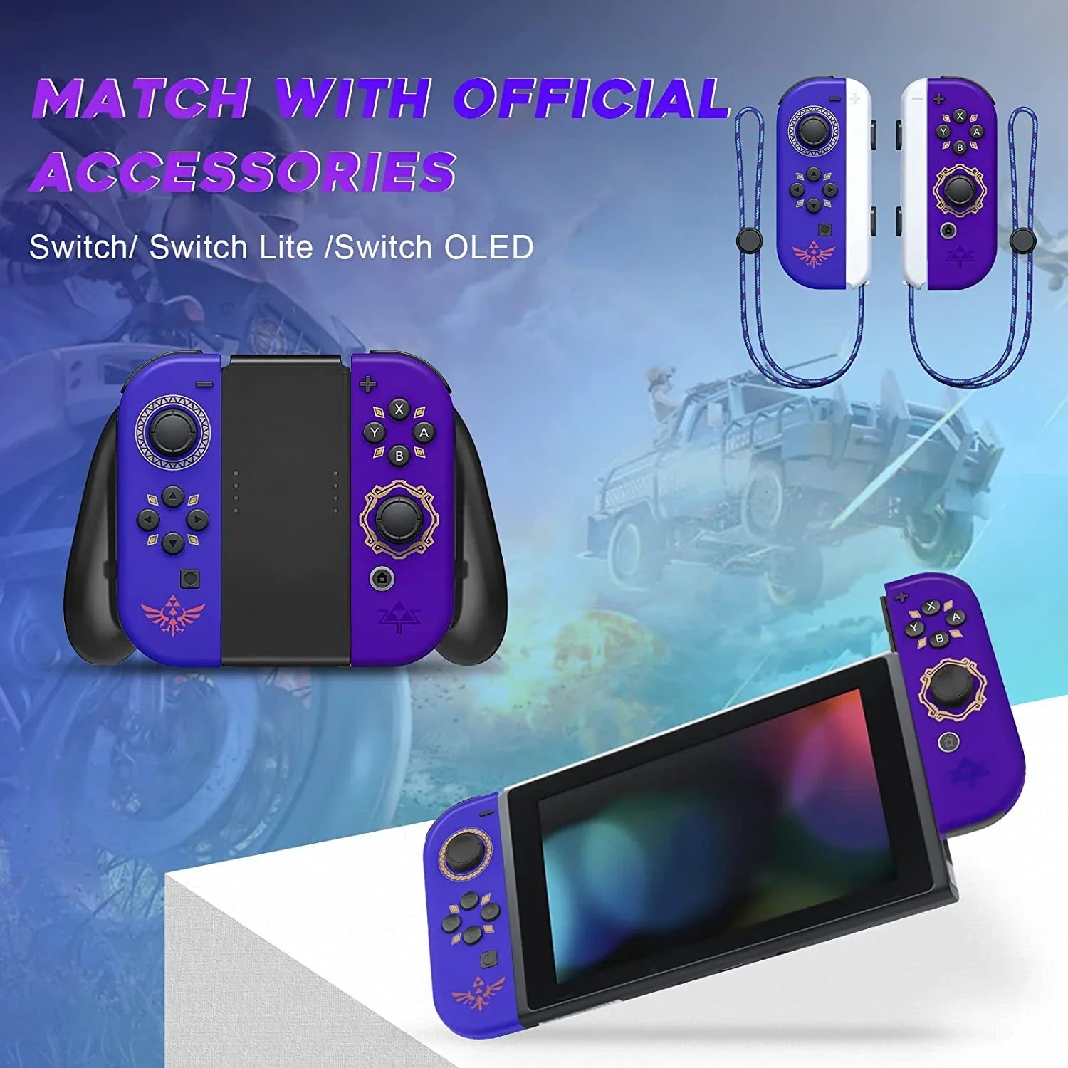 Joy Pad for Nintendo Switch Controller,L/R Game Controller Joystick - Zelda Skyward Sword