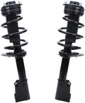 Detroit Axle - Front Struts for V6 2009-2019 Dodge Journey Complete 2 Struts w/Coil Spring 2010 2011 2012 2013 2014 2015 2016 2017 2018 Replacement Quick Install Ready Struts Assembly