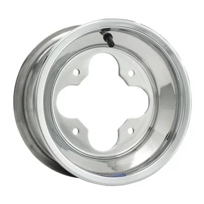 4/110 Douglas A5 Wheel 8X8 3.0 + 5.0 Polished Aluminum for E-Ton YUKON YXL150 2000-2002