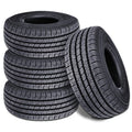 Set of 4 Lionhart Lionclaw HT LT 245/70R17 119/116S 10-PLY All Season Highway Tires LHSTHT1770010 / 245/70/17 / 2457017 Fits: 2015-18 Chevrolet Silverado 1500 SSV, 2010-13 Chevrolet Silverado 1500 XFE