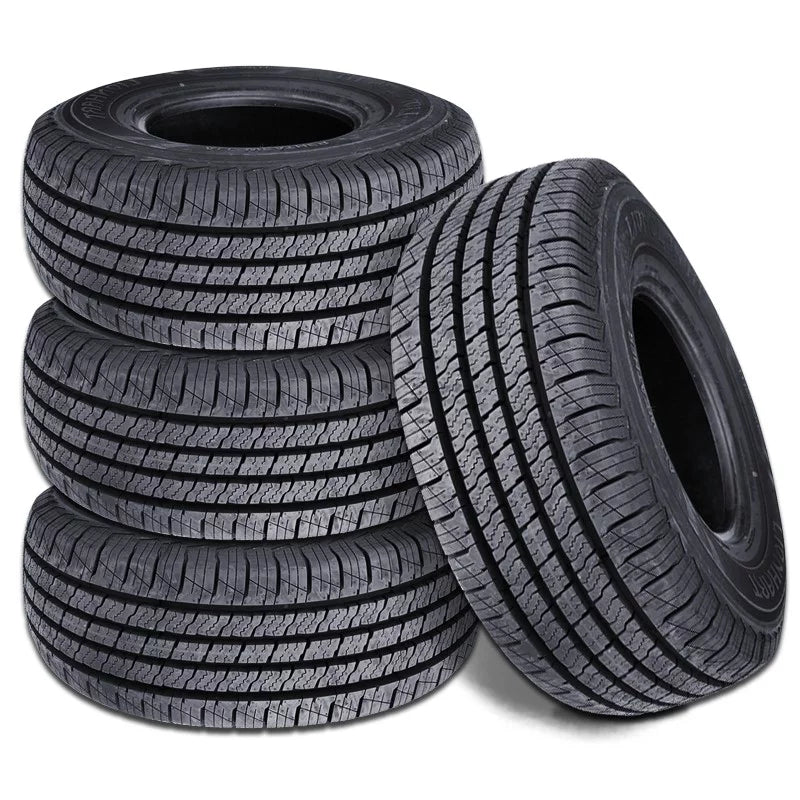 Set of 4 Lionhart Lionclaw HT LT 245/70R17 119/116S 10-PLY All Season Highway Tires LHSTHT1770010 / 245/70/17 / 2457017 Fits: 2015-18 Chevrolet Silverado 1500 SSV, 2010-13 Chevrolet Silverado 1500 XFE