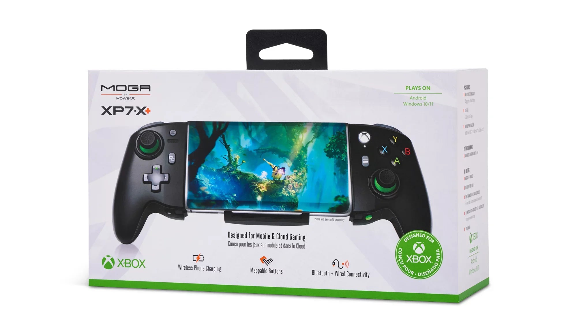 PowerA MOGA XP7-X Plus Bluetooth Controller for Mobile & Cloud Gaming on Android/PC