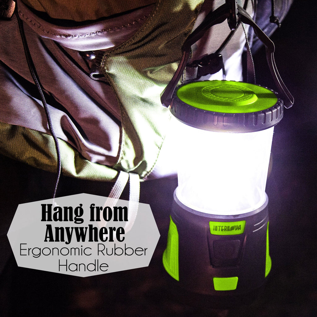 Internova Monster LED Camping Lantern, 2000 Lumens Output for Camping, Hiking, Emergency Use and Power Outages