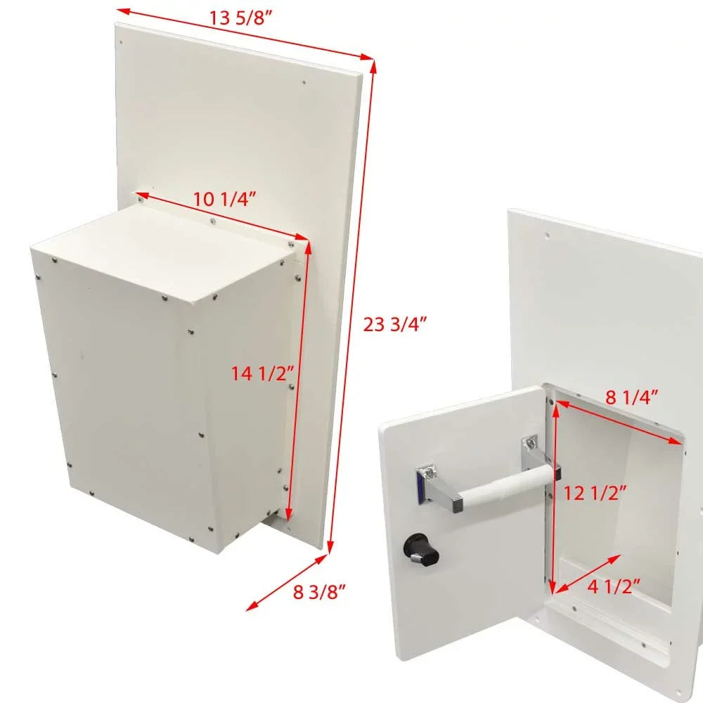 Sailfish Boats Head Storage Box 51-9013 | 23 3/4 x 13 5/8 Inch Starboard