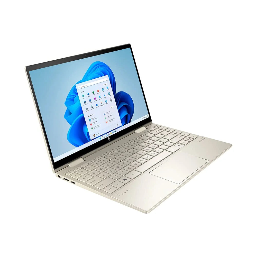 2021 Envy X360 2-in-1 13.3" FHD Touchdisplay Laptop, Intel Core i5-1135G7 (Beats i7-1065g7), 8GB RAM, 2TB PCIe SSD, Backlit Keyboard, Iris Xe Graphics, Webcam, Windows 11, Gold, 32GB USB Card