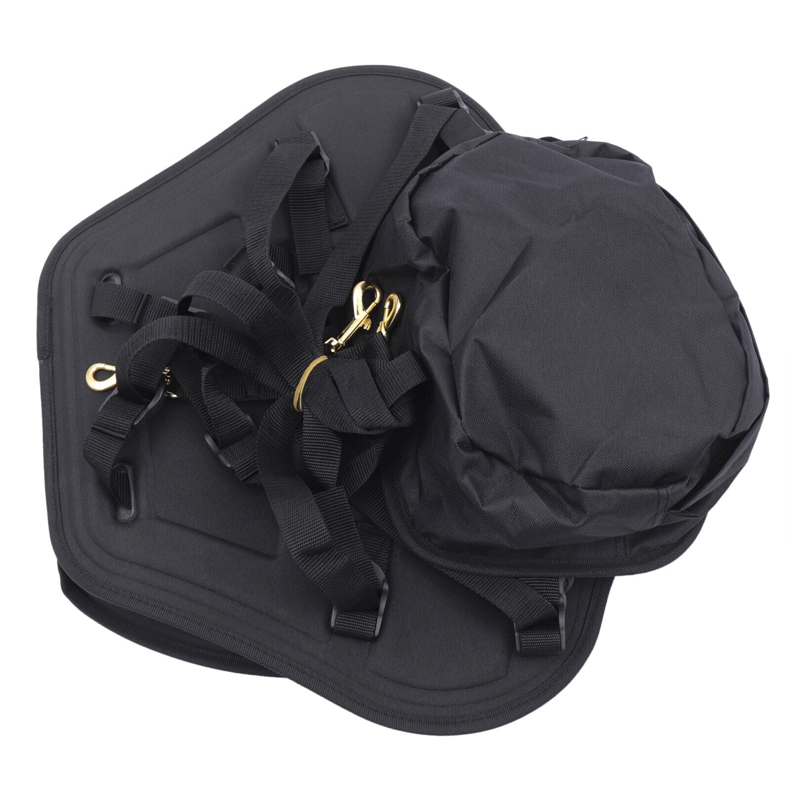 Adjustable Padded Kayak Seat Detachable Backpack Bag Canoe Backrest Storage Kayak Seat Deluxe Padded Boat Seat with Storage Bag Adjustable for Kayaking, Canoeing, Drifting, Rafting, Fishing
