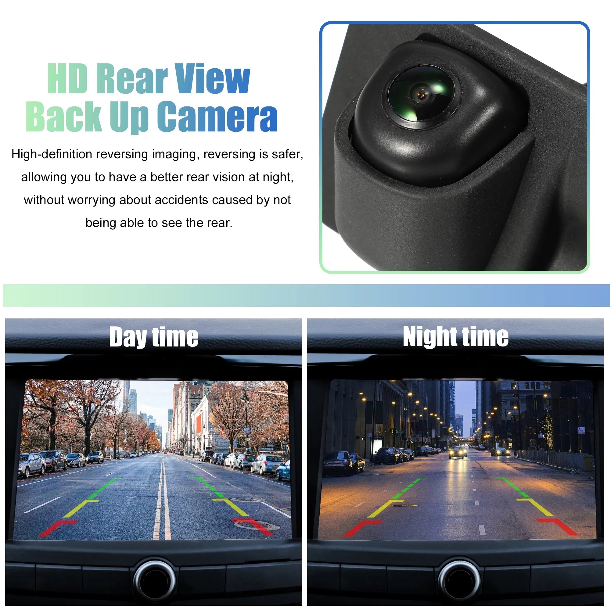 Unique Bargains Rear View Back Up Camera Rear Park Assist Reverse Camera 95760B1100