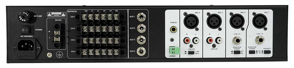 Rockville ROCK MATRIX Multi Room Home Receiver+6) Ceiling+2) Black Wall Speakers