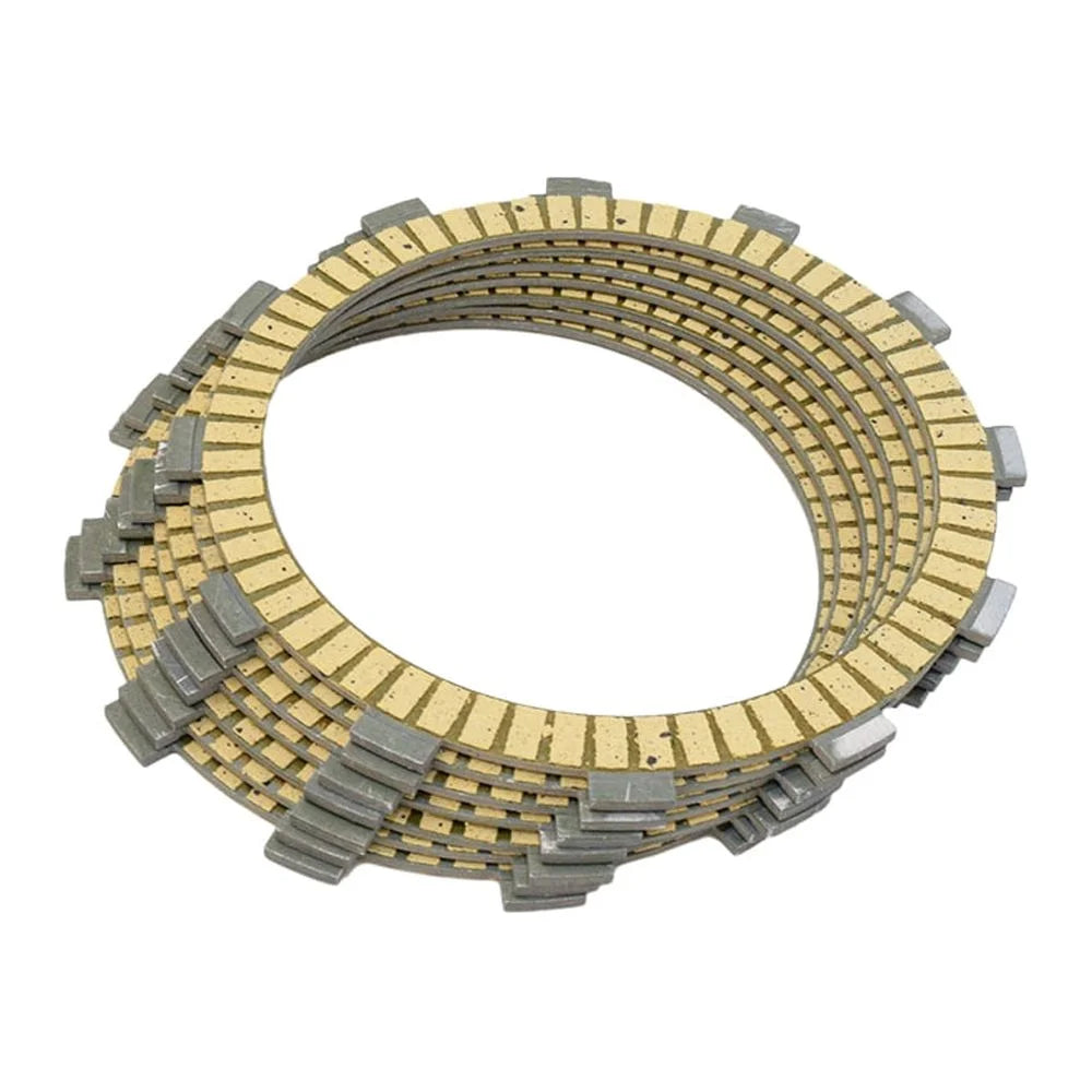 For Kawasaki VN400 Vulcan Classic Drifter/ ZR400 Zephyr X/ ZR400 ZRX400 ZRX400-II ZZ-R400/ EN450  454 LTD/ EN500 Vulcan 500 LTD/  Motorcycle Clutch Friction PLatitudees 7 PCS Paper Based Kits