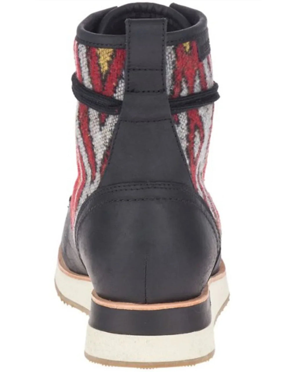 Merrell Women's Roam Lace-Up Boot Moc Toe Black 6.5 M  US