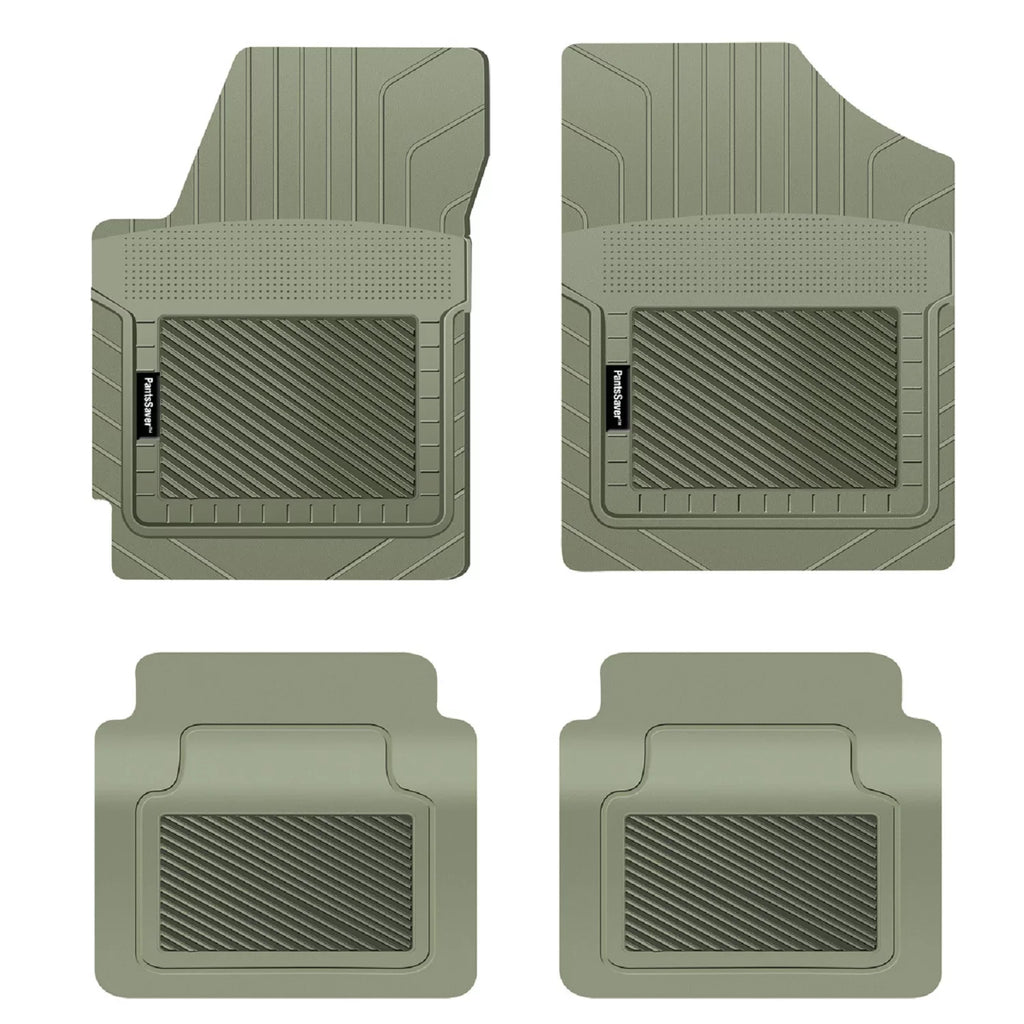 PantsSaver Custom Fit Floor Mats for Genesis GV60 2023 All Weather Protection -4 Piece Set (Gray)