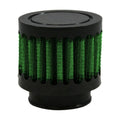 Green Filter Crankcase Filter - OD 1.25in. / Base 3in. / Top 3in. / H 1.75in.