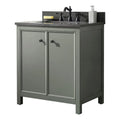 Legion Furniture 30" Contemporary MDF/Veneer Wood Sink Vanity Cabinet - Green