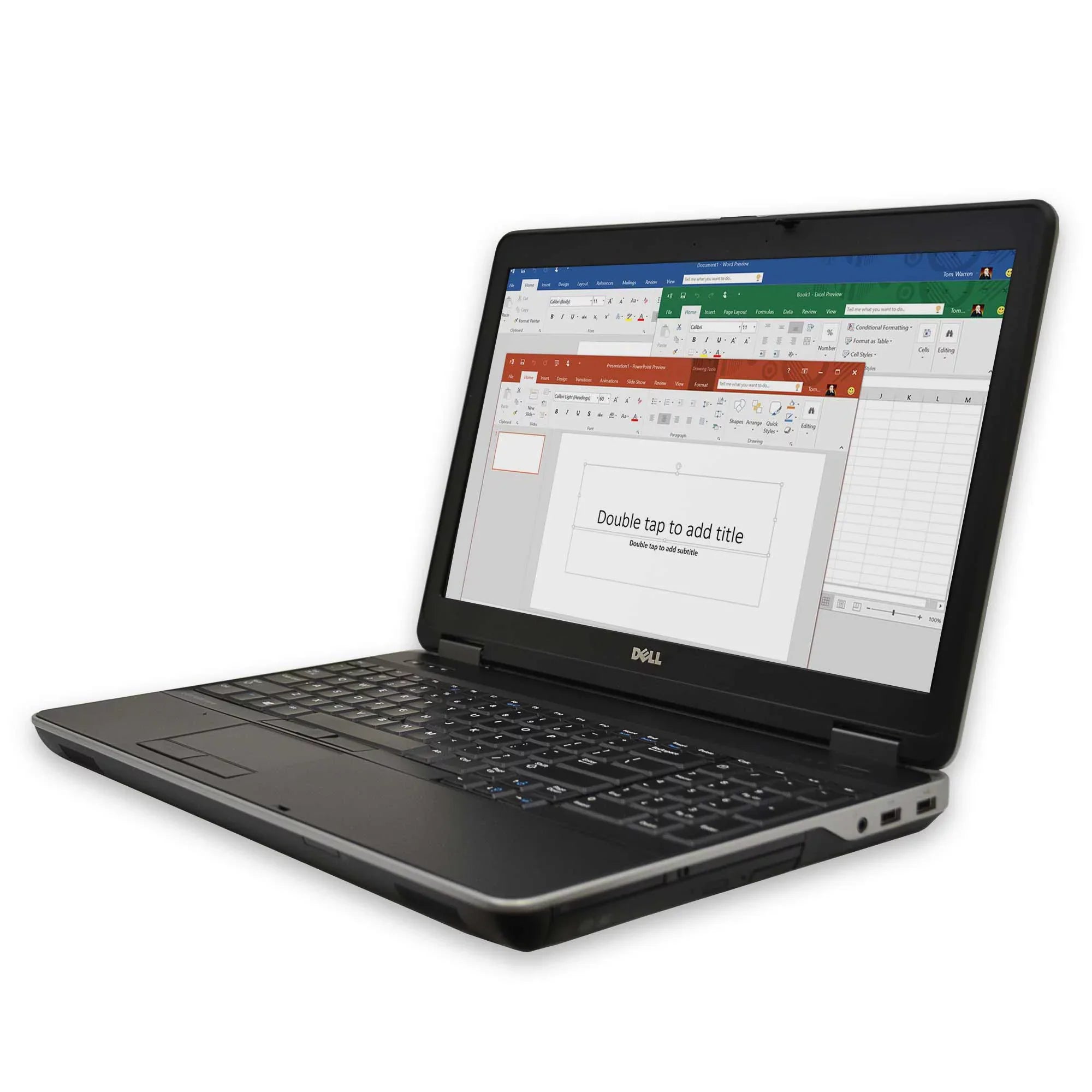 Used  Latitude E6540 Laptop Intel i5 Dual Core Gen 4 4GB RAM 500GB SATA Windows 10 Home 64 Bit