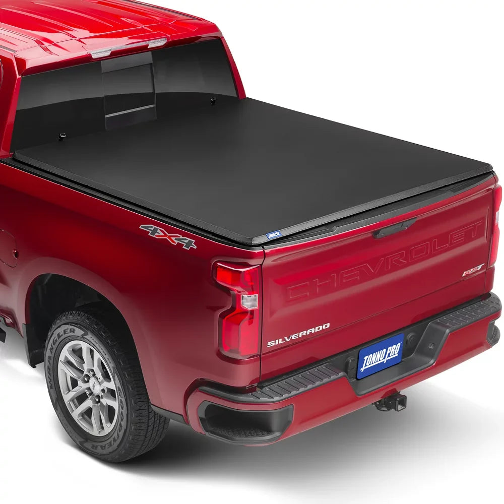 Tonno Pro | Tonno Fold, Soft Folding Truck Bed Tonneau Cover | 42-210 | Fits 2019 - 2021 Dodge Ram 1500/2500/3500 6' 4" Bed (76.3")