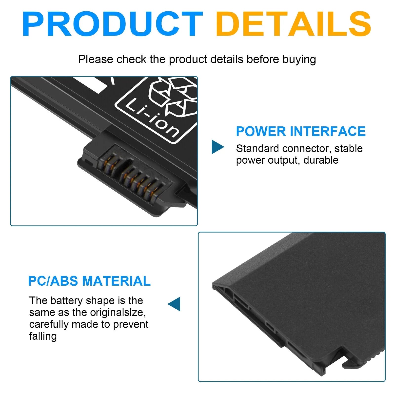 For  ThinkPad X240 T440 T450 X250 X260 T460 Battery 68+ 24Wh