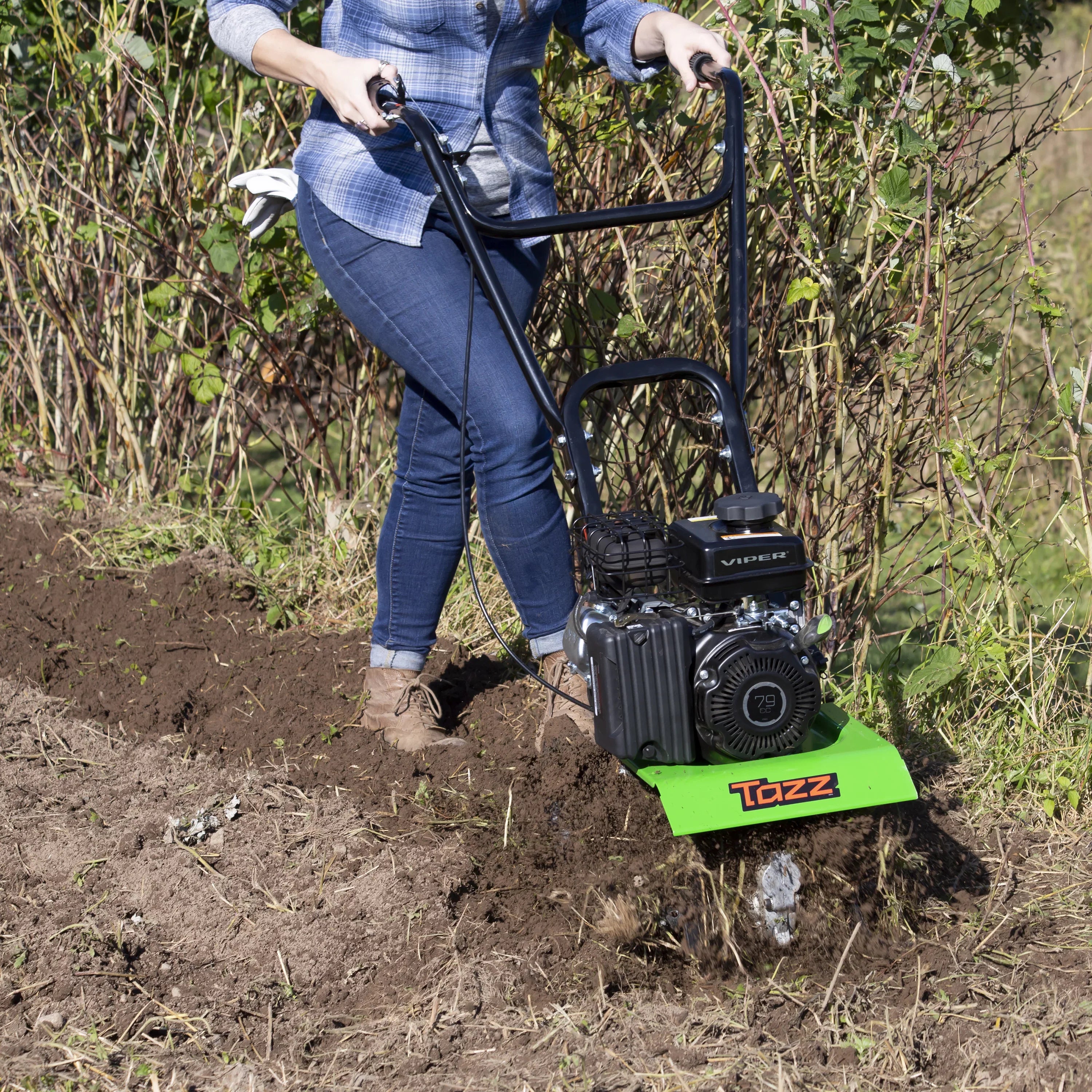 TAZZ 2-in-1 Tiller/Cultivator with 79cc 4-Cycle Viper Engine, 35310