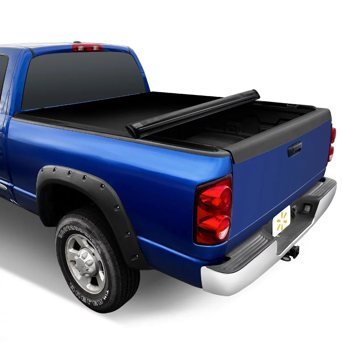 Auto Drive Soft Roll up Truck Bed Tonneau Cover Fits 02-18 Dodge Ram 1500 6.5Ft Bed