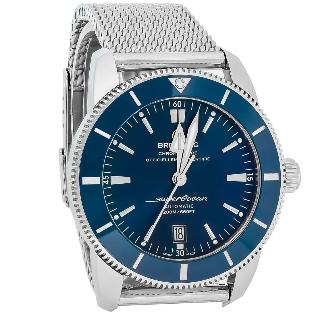 Pre-Owned Breitling Superocean Heritage II Swiss Automatic Watch AB2020161C1A1