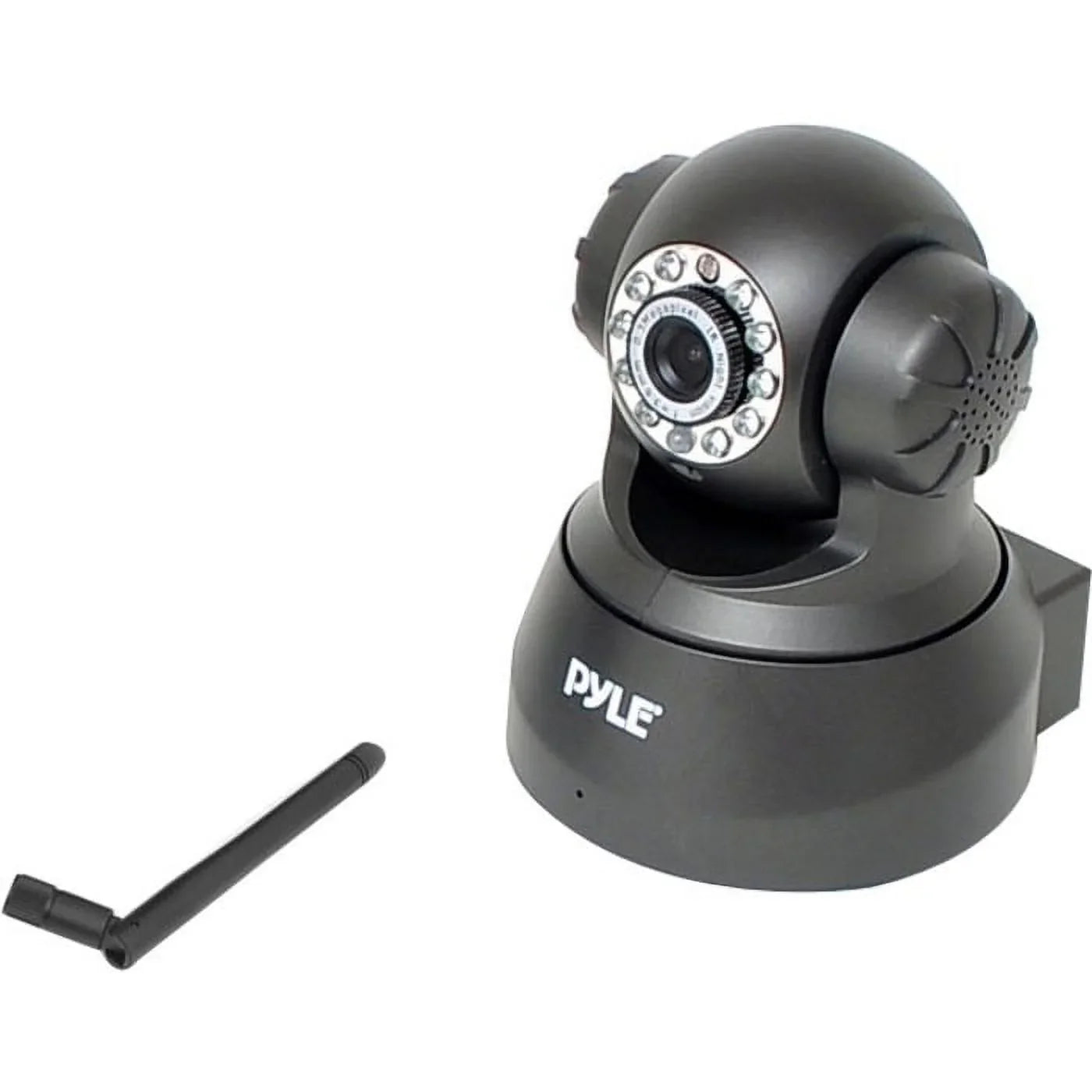 PyleHome PIPCAM5 - Network surveillance camera - color (Day&Night) - 0.3 MP - 640 x 480 - audio - wireless - Wi-Fi - LAN 10/100 - MJPEG - DC 5 V