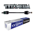 OE STYLE REAR LEFT REPLACEMENT CV AXLE FOR CAN-AM Outlander L Max 450 EFI DPS 2016