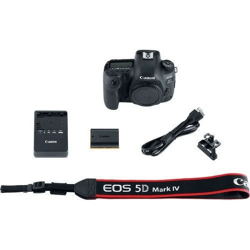 EOS 5D Mark IV DSLR Camera ( Body Only ) + I3e-Pro Camera Gadget Bag + I3e-Pro High Speed 16GB SD Card + I3e-Pro Cleaning Kit - ( International Version )