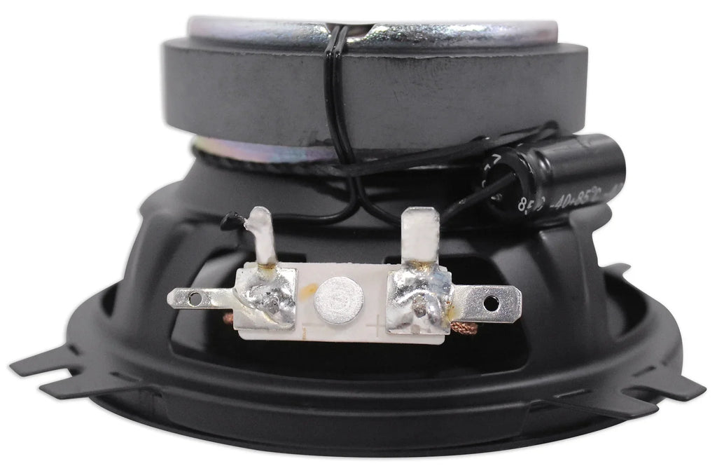 (2) Polk Audio 4" Chrome Tower Speakers+MTX 2-Channel Amp For ATV/UTVCART