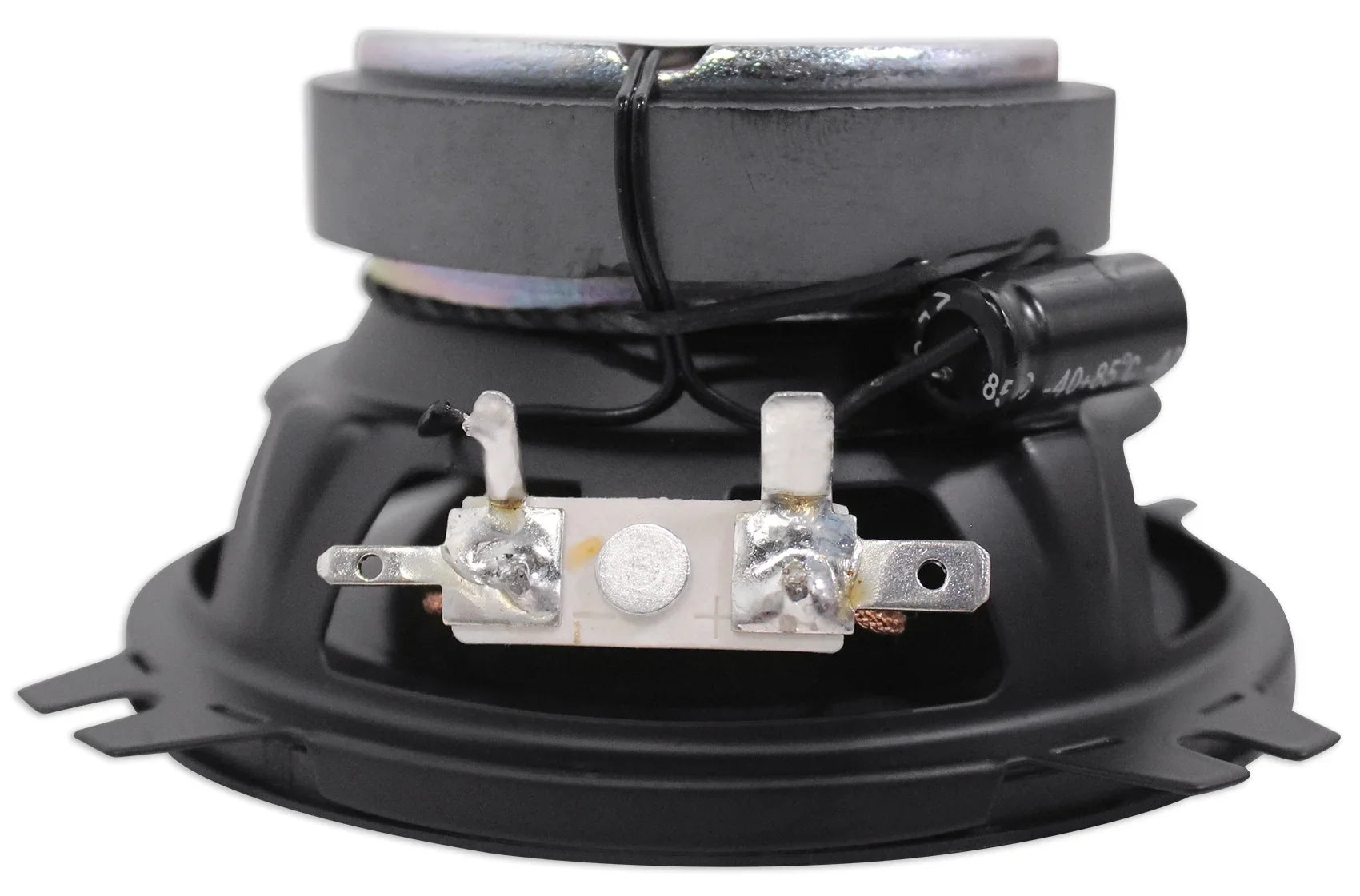 (2) Polk Audio 4" Chrome Tower Speakers+MTX 2-Channel Amp For ATV/UTVCART