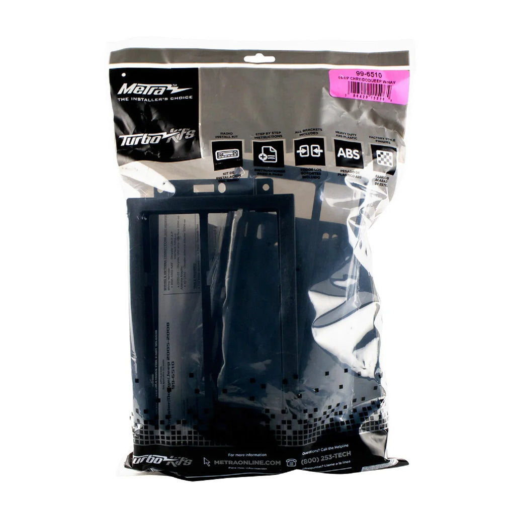Metra 99-5832G Aftermarket Single/Double DIN Radio InstalLatitudeion Kit Ford Transit 2015-Up (without a 4.2 Inch Screen)