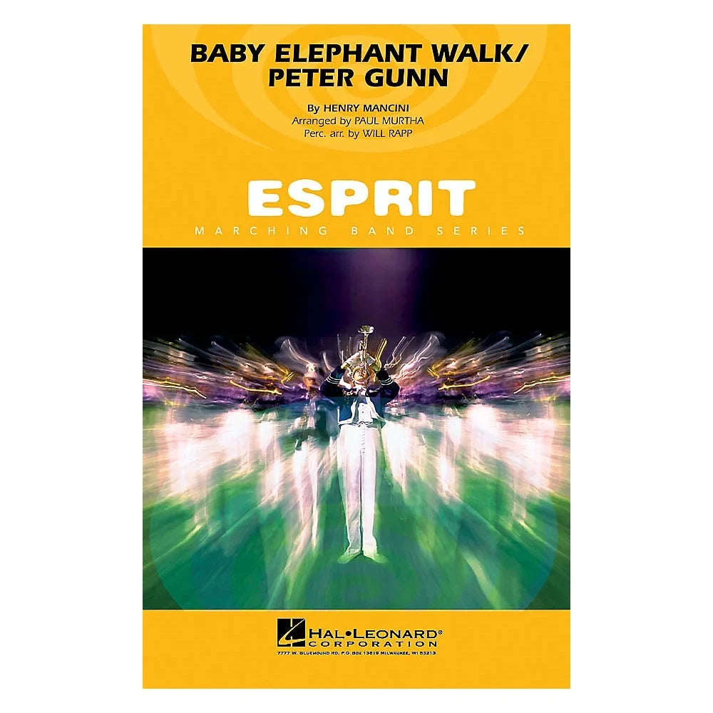 Hal Leonard Baby Elephant Walk/Peter Gunn Marching Band Level 3 Arranged by Paul Murtha