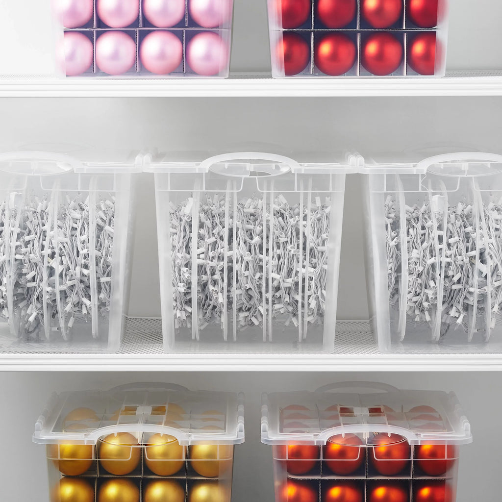 The Home Edit Christmas Light Storage Organizer, Set of 2