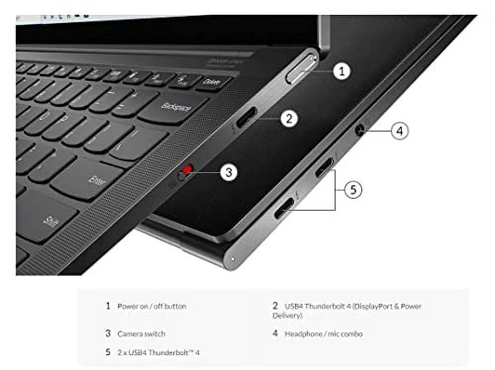 LENOVO IdeaPad Slim 9i Laptop 2022 | 14" 4K HDR Touchdisplay Intel EVO PLatitudeform | 11th Core i7-1195G7 Iris Xe Graphics | 16GB DDR4 512GB SSD | WiFi 6 Thunderbolt 4.0 Backlit | Fingerprint | Win 11
