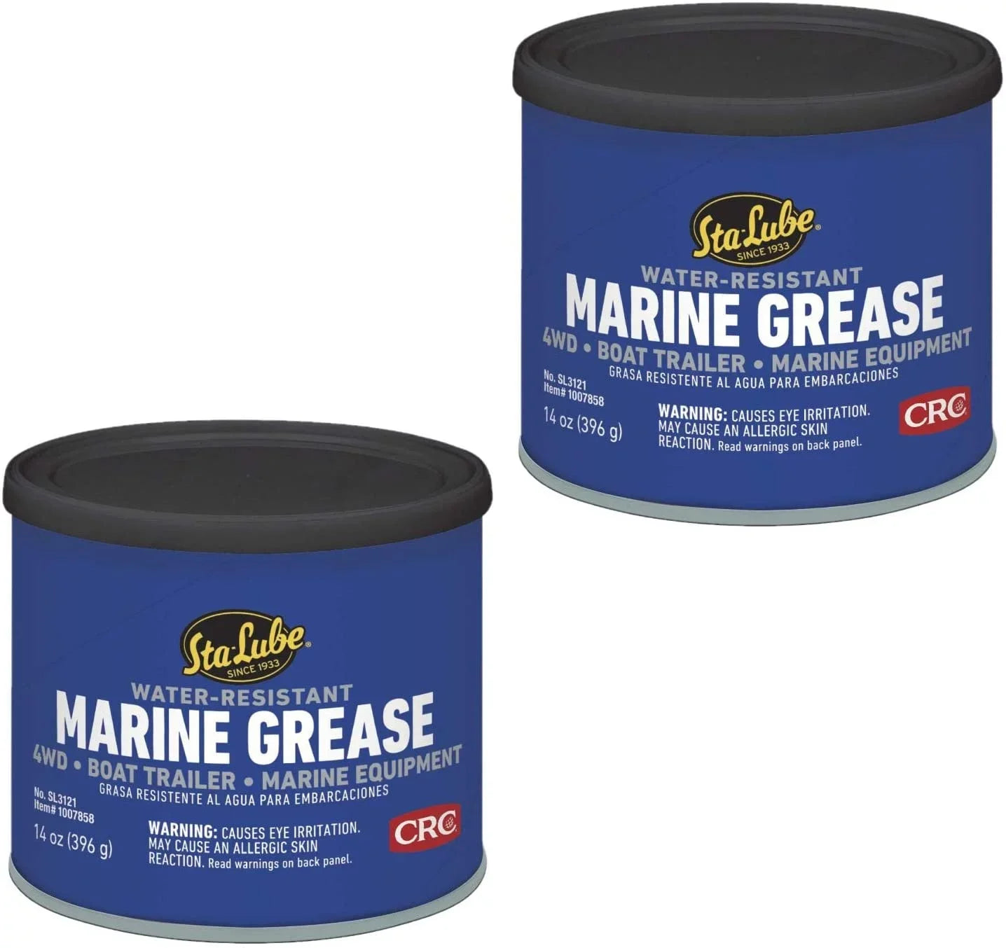 Sta-Lube SL3121 Marine Boat Trailer and 4 x 4 Wheel Bearing Grease - 14 wt. oz. 2 Pack